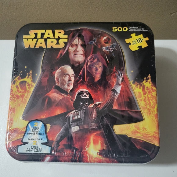 Star Wars double sided 500 Piece Puzzle New - Picture 1 of 3